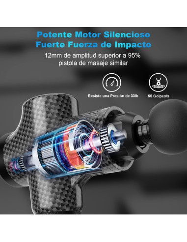 Pistola de Masaje Muscular