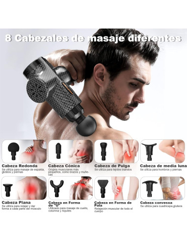 Pistola de Masaje Muscular